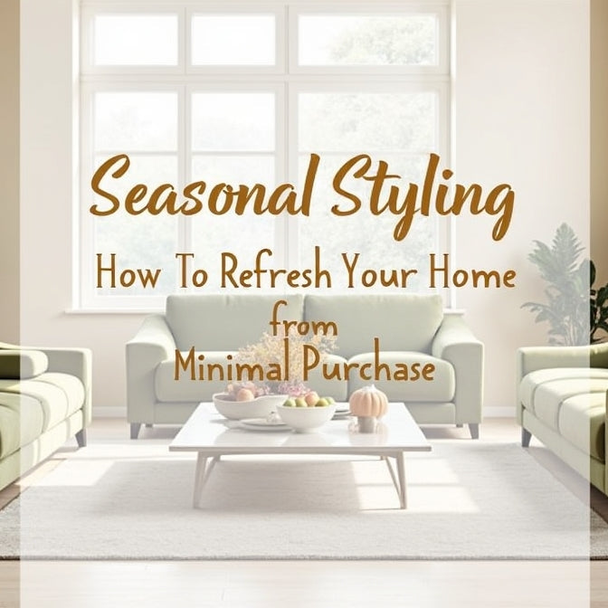 Seasonal Styling: How to Refresh Your Home with Minimal Purchase