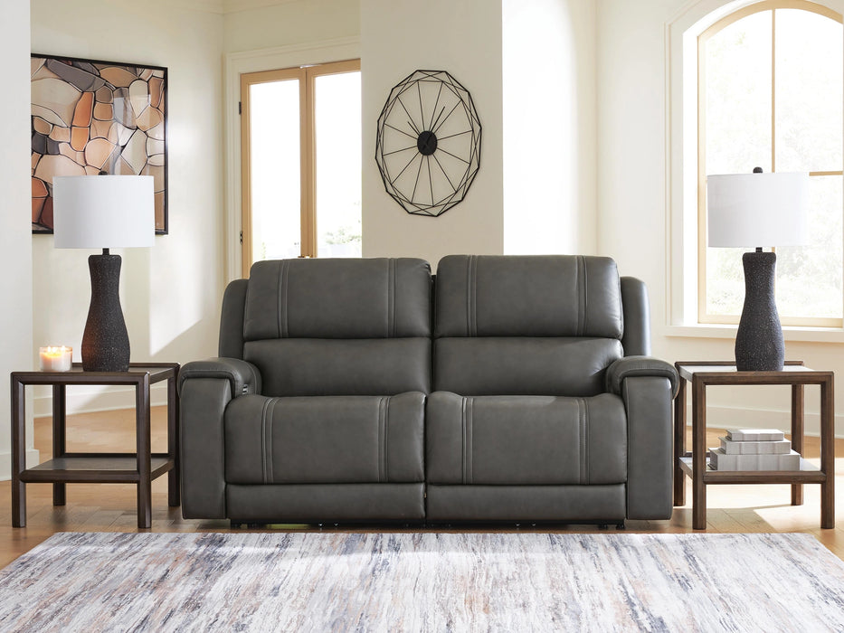 5Z-Harrenhurst Power Reclining Sectional Loveseat