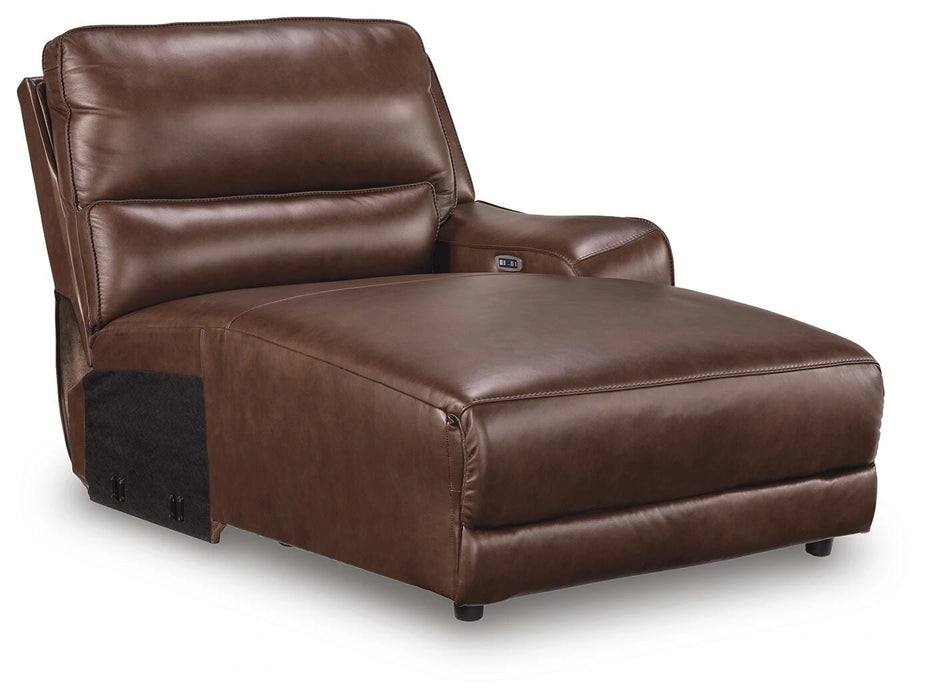 Silverbrooke Reclining Sectional with Double Chaise