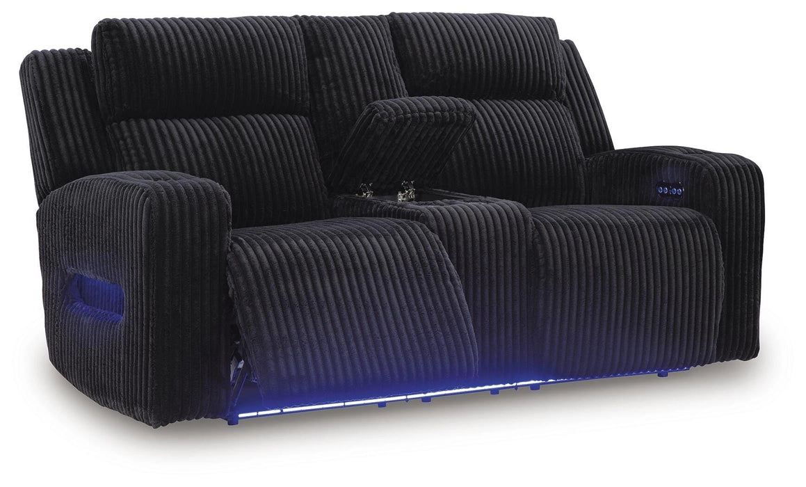 TwinBrooke Power Reclining Loveseat with Console