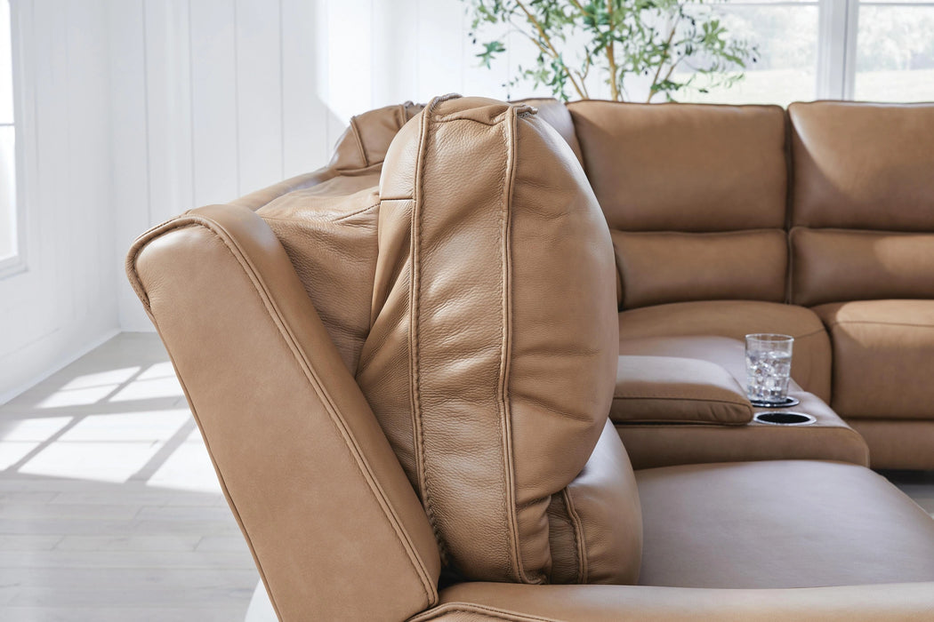 Silverbrooke Reclining Sectional with Storage Console