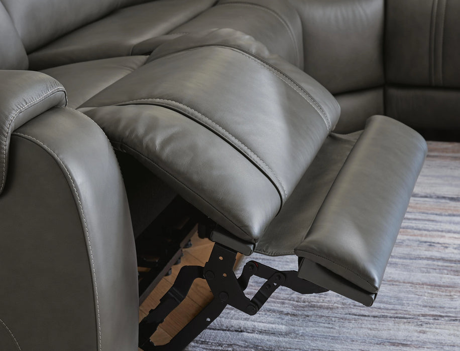 5Z-Harrenhurst Power Reclining Sectional