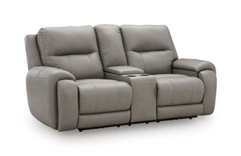 Trendsetter Power Reclining Loveseat with Audio Seating