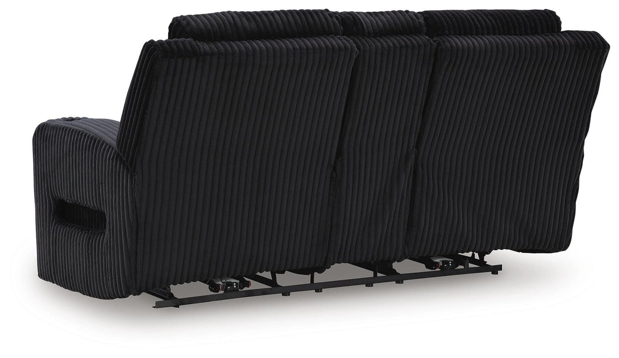TwinBrooke Power Reclining Loveseat with Console