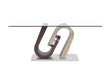D4126N Dining Table and 8 Dining Chairs