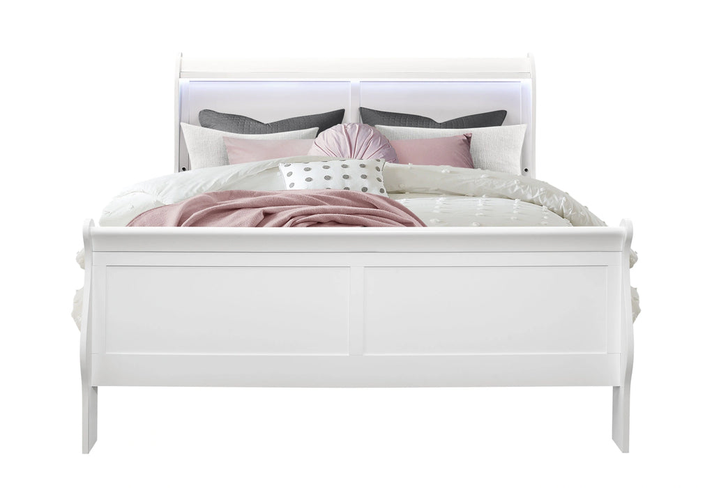 Charlie Bed Group with LED