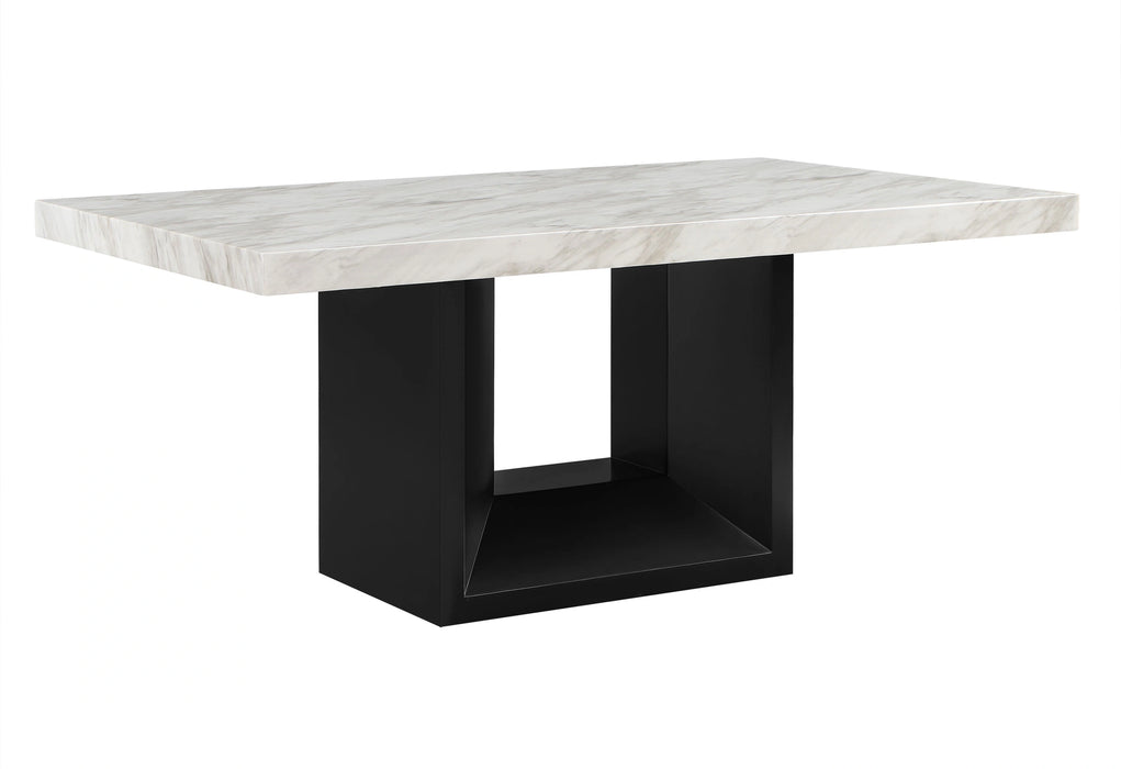 D02 Dining Table + 4 D03DC Black