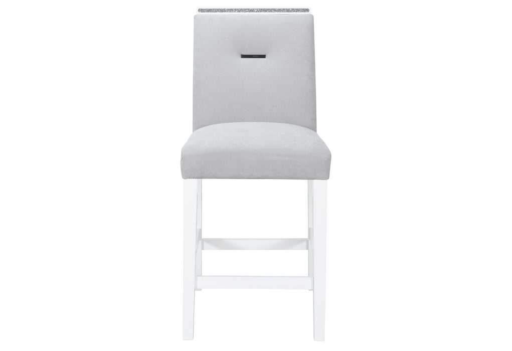 Monaco White Bar Table + Monaco BS-N