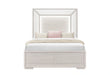 Clara Beige Bed with LED