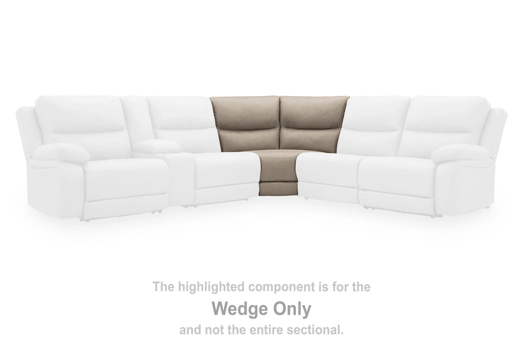 Brannigan Reclining Sectional with Storage Consoles