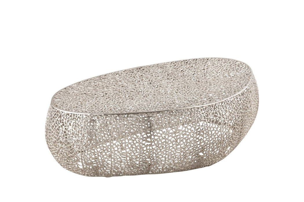 Galaxy Home CT3601-50 Coffee Table in Silver