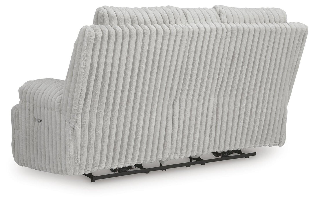 Technique Power Reclining Loveseat with Console