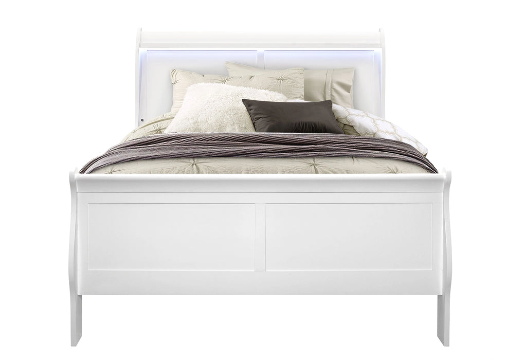 Charlie Bed Group with LED