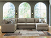 Newellen Sleeper Sectional with Chaise - Smart Rent To Own (PA) - Multi Location