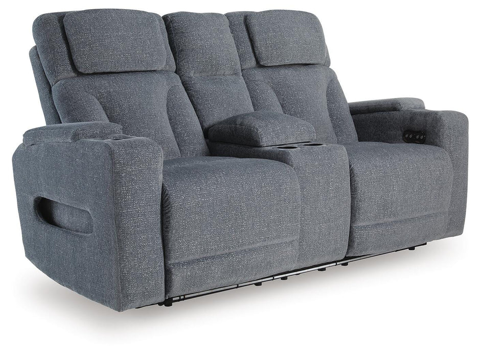 Forest Lake Power Reclining Loveseat with Console