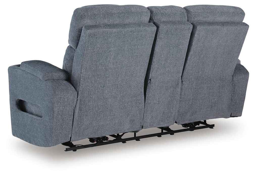 Forest Lake Power Reclining Loveseat with Console