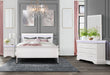 Charlie Bed with LED, Dresser, Mirror, Nightstand