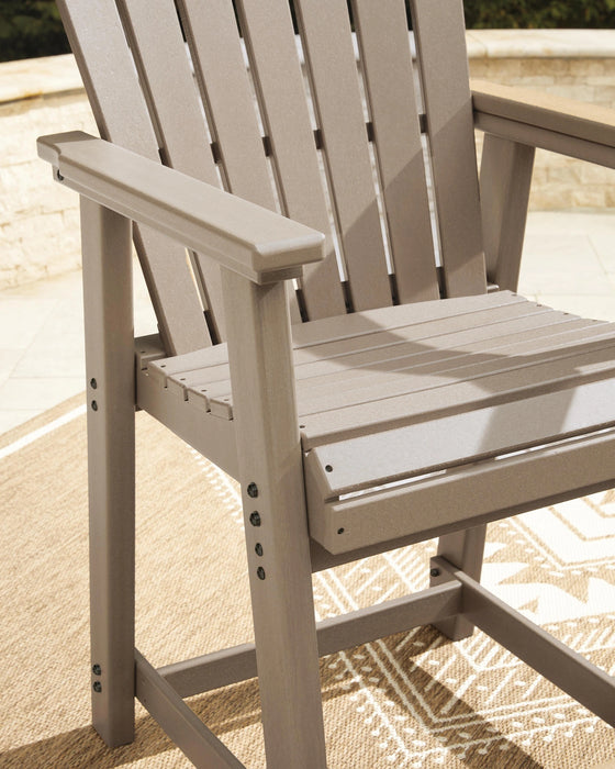 Sandy Dune Outdoor Counter Height Bar Stool (Set of 2)