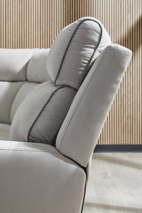 Grafton Pike Reclining Sectional with Storage Console