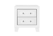 Luccia White Bed Group with LED