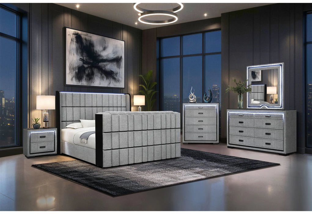 Isabella Grey Bed Group