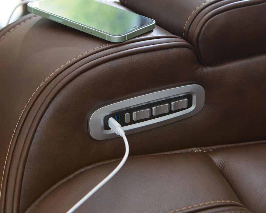 Dreamer Power Reclining Loveseat with Audio Seating