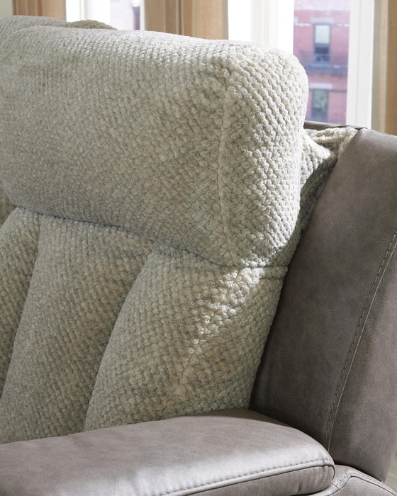 Stately Check Power Reclining Sofa