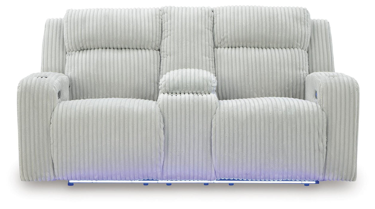 TwinBrooke Power Reclining Loveseat with Console