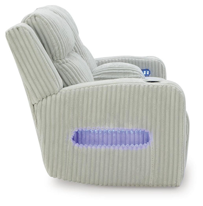 TwinBrooke Power Reclining Loveseat with Console