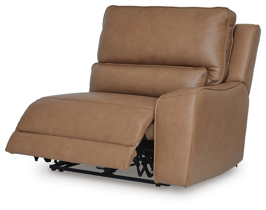 Silverbrooke Reclining Sectional with Chaise and Storage Consoles