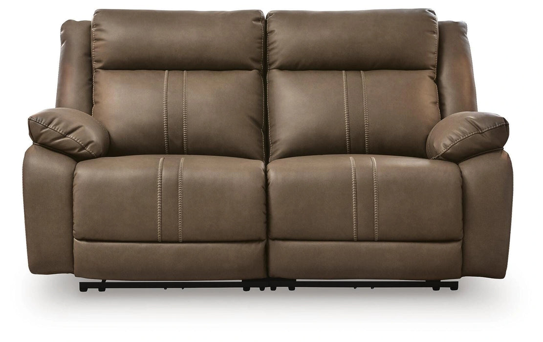 Max-Media Power Reclining Sectional Loveseat