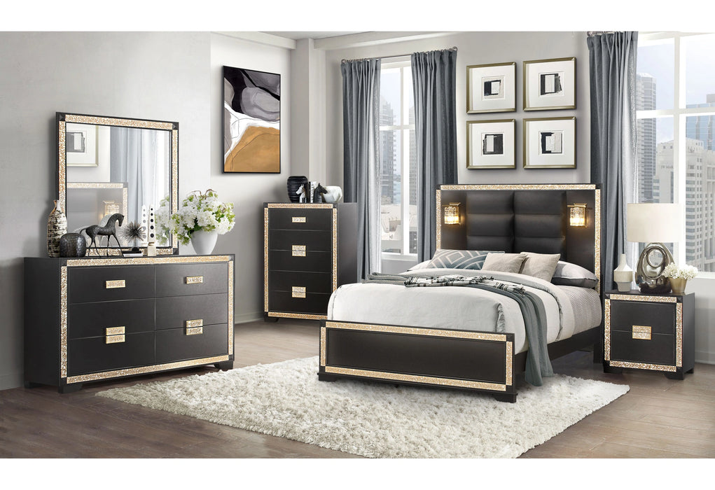 Blake-Black/Gold- Dr Mr 2 Ns Ch