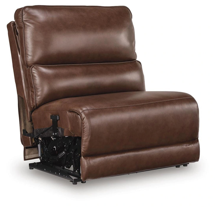 Silverbrooke Reclining Sectional with Double Chaise and Storage Consoles