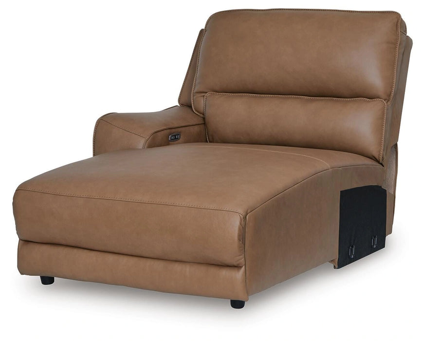 Silverbrooke Reclining Sectional with Chaise and Storage Console