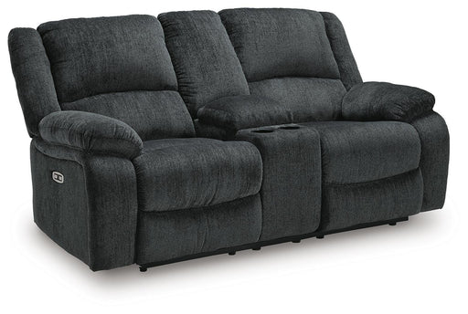 Draycoll Power Reclining Loveseat with Console - Smart Rent To Own (PA) - Multi Location