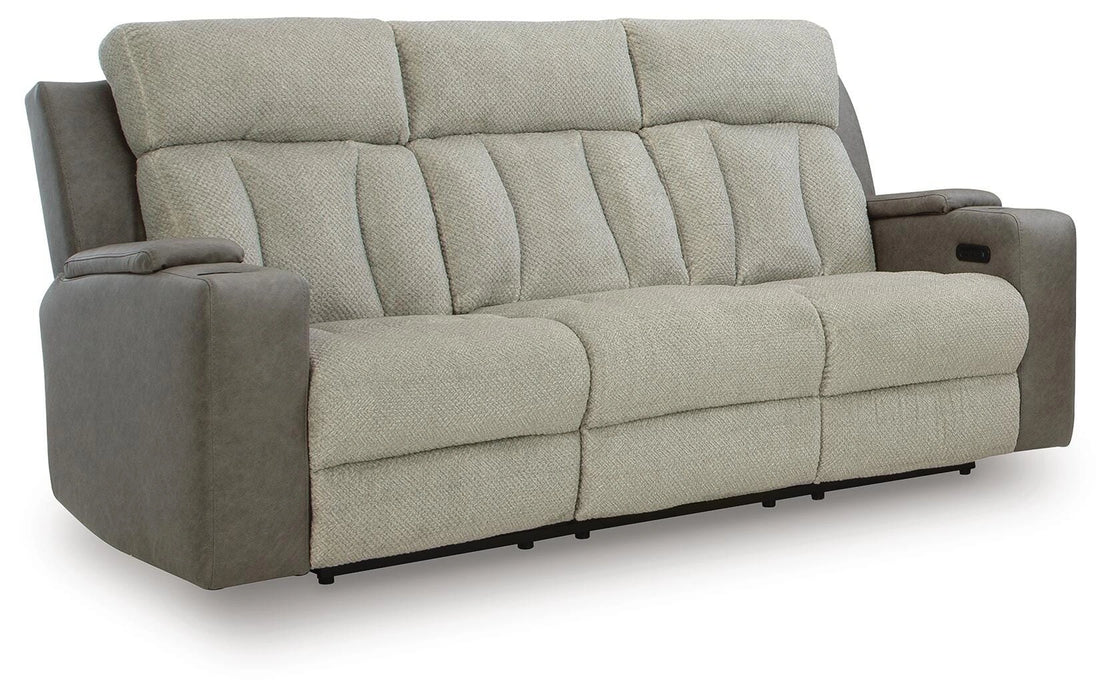 Stately Check Power Reclining Sofa