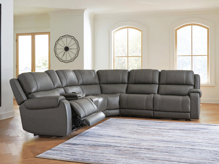 5Z-Harrenhurst Power Reclining Sectional