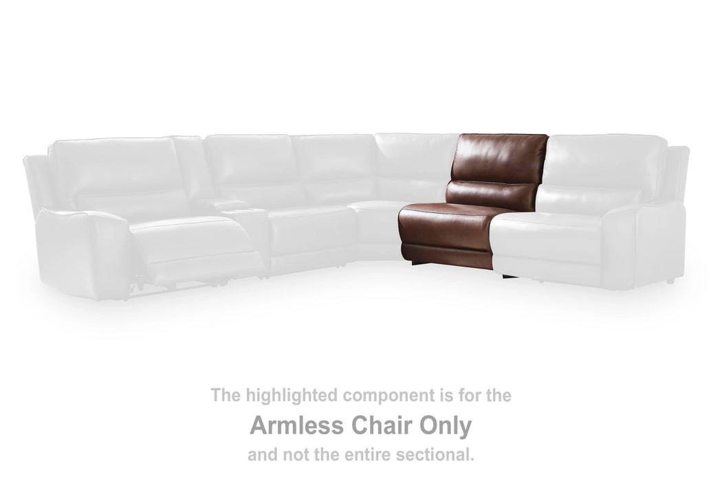 Silverbrooke Reclining Sectional with Chaise and Storage Consoles