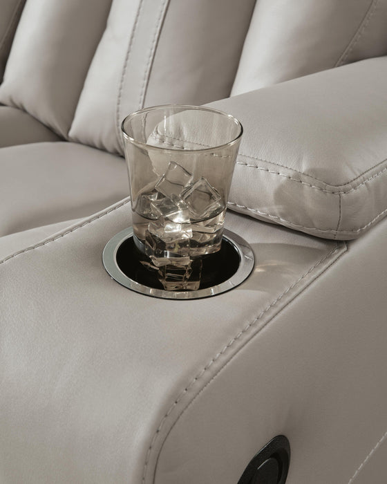 Next Move Glider Reclining Loveseat with Console