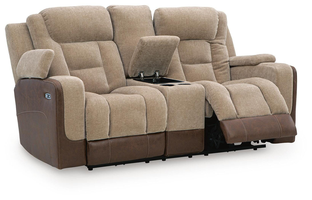 Ultimax Power Reclining Loveseat with Console