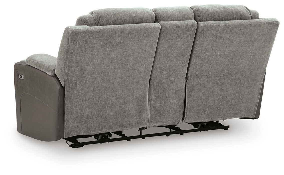 Ultimax Power Reclining Loveseat with Console