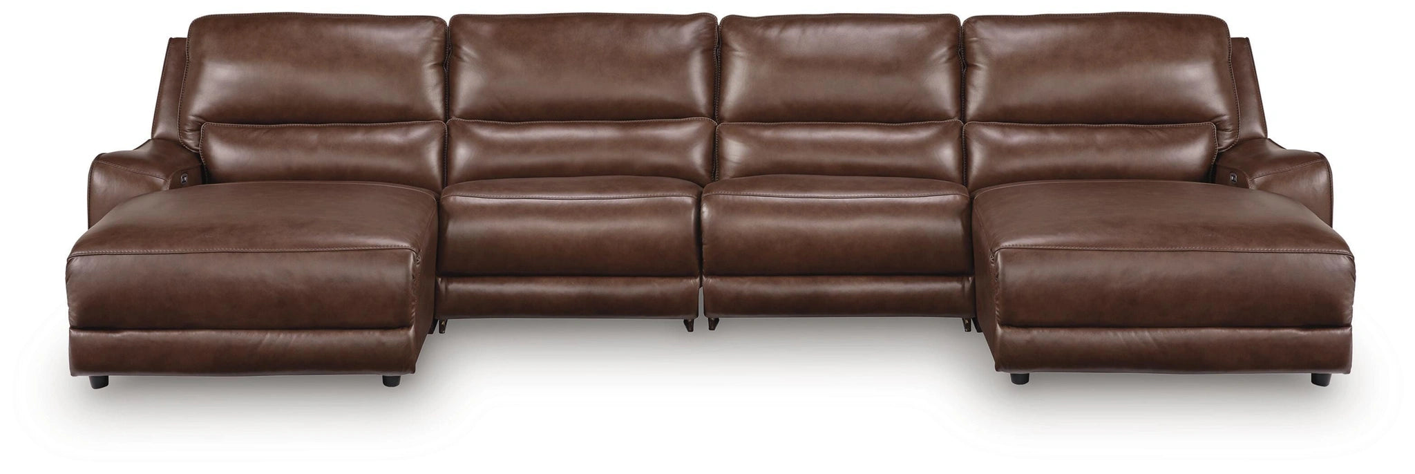 Silverbrooke Reclining Sectional with Double Chaise