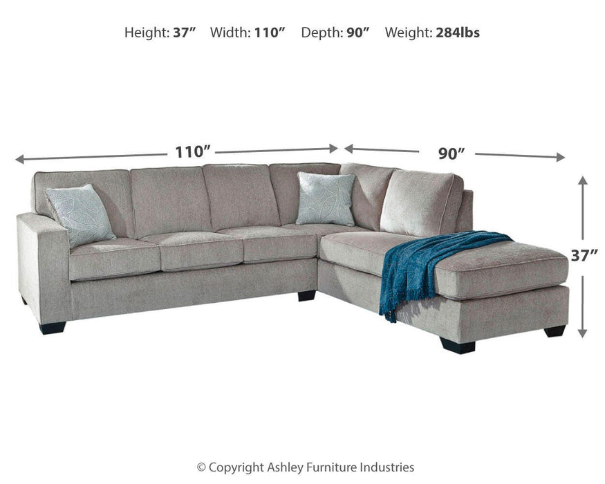 Altari Sleeper Sectional with Chaise - Smart Rent To Own (PA) - Multi Location