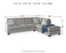 Altari Sectional with Chaise - Smart Rent To Own (PA) - Multi Location