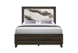Harmony Brown Bed with LED