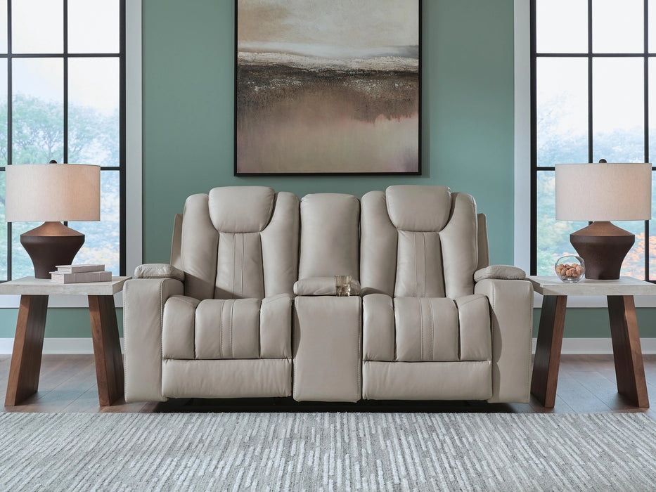 Next Move Glider Reclining Loveseat with Console