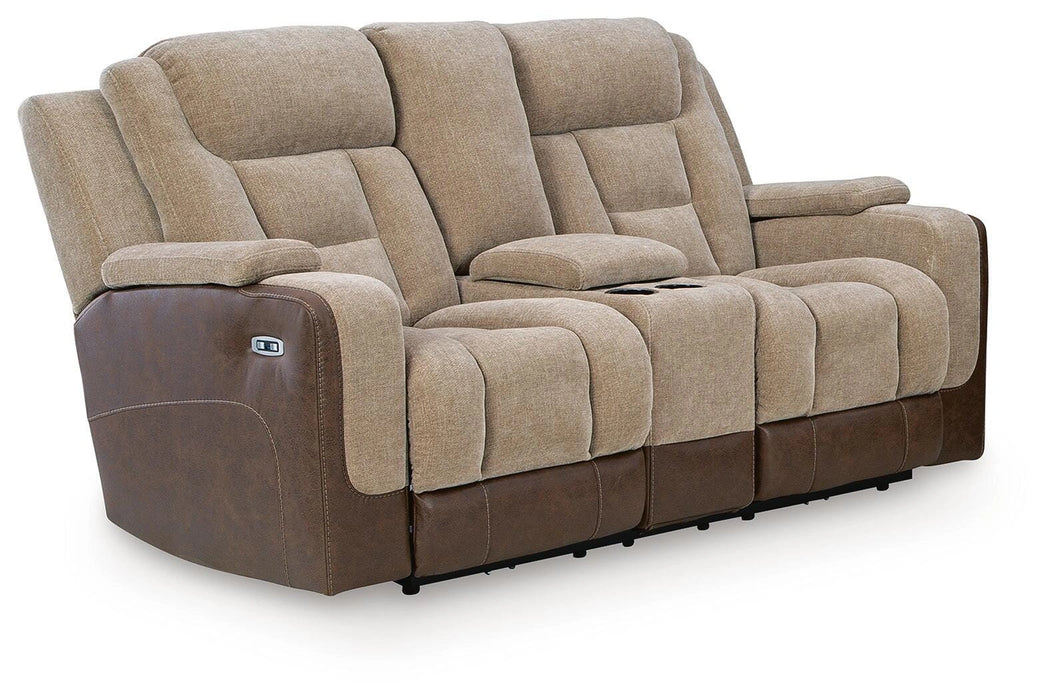 Ultimax Power Reclining Loveseat with Console