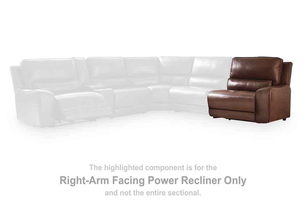 Silverbrooke Reclining Sectional with Chaise and Storage Consoles