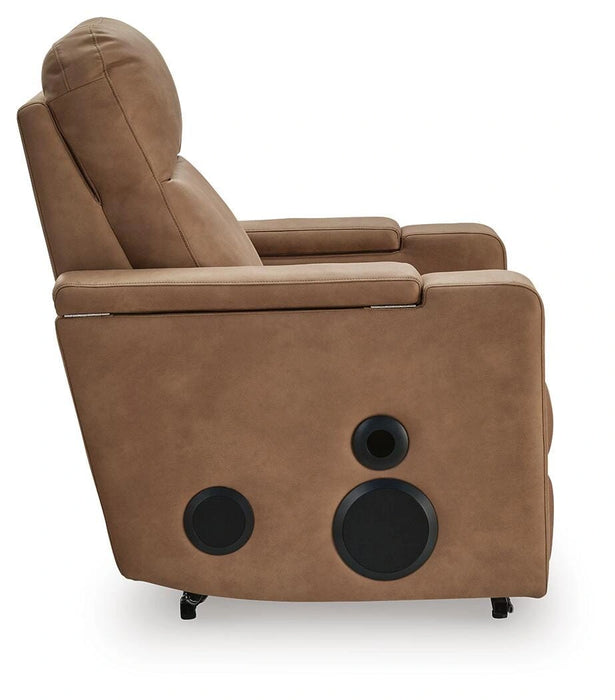 Flinlock Power Glider Recliner with Audio System