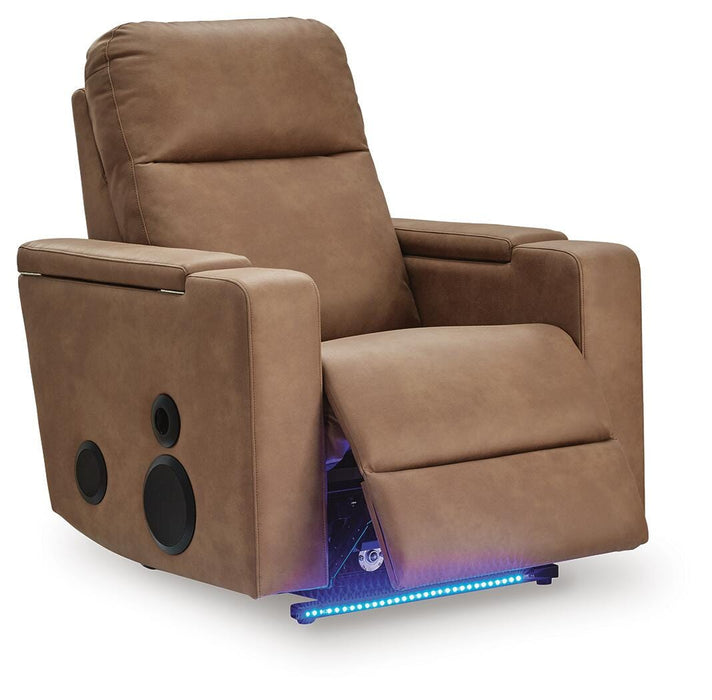 Flinlock Power Glider Recliner with Audio System
